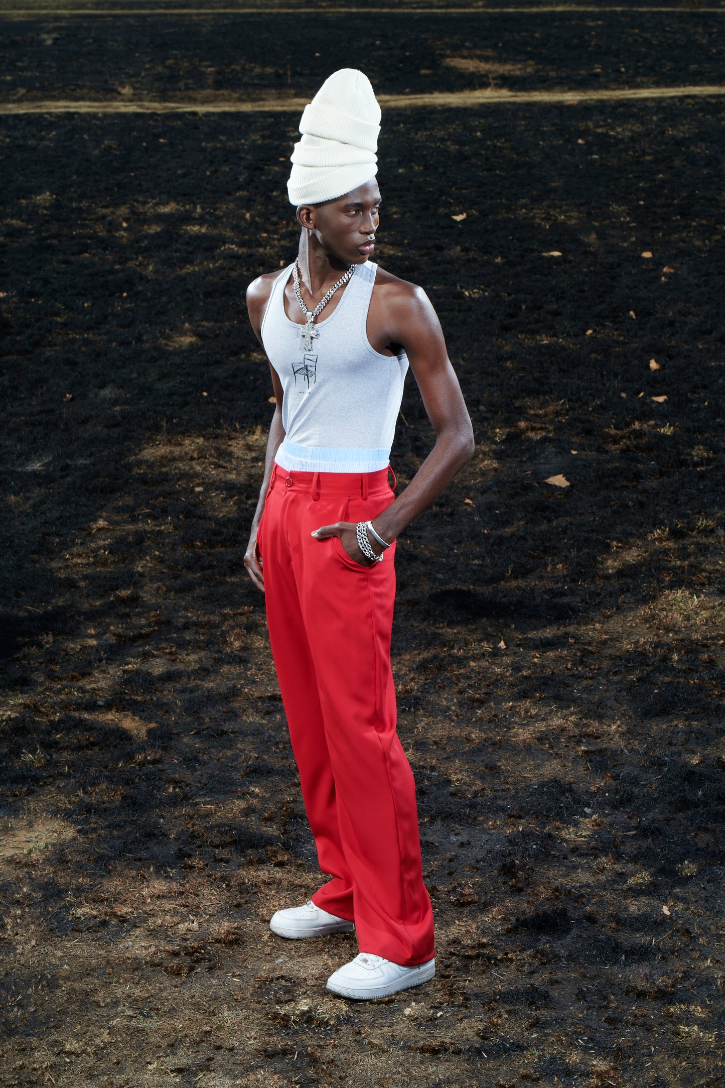 Trouser - Sivuyile Red